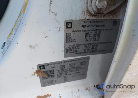 2020 Chevrolet Silverado 1500 4Wd Short Bed Wt from USA, damaged, VIN 3GCUYAEF1LG309988